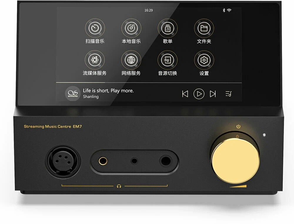 

Медиаплеер-стример Shanling EM7 black, EM7 black
