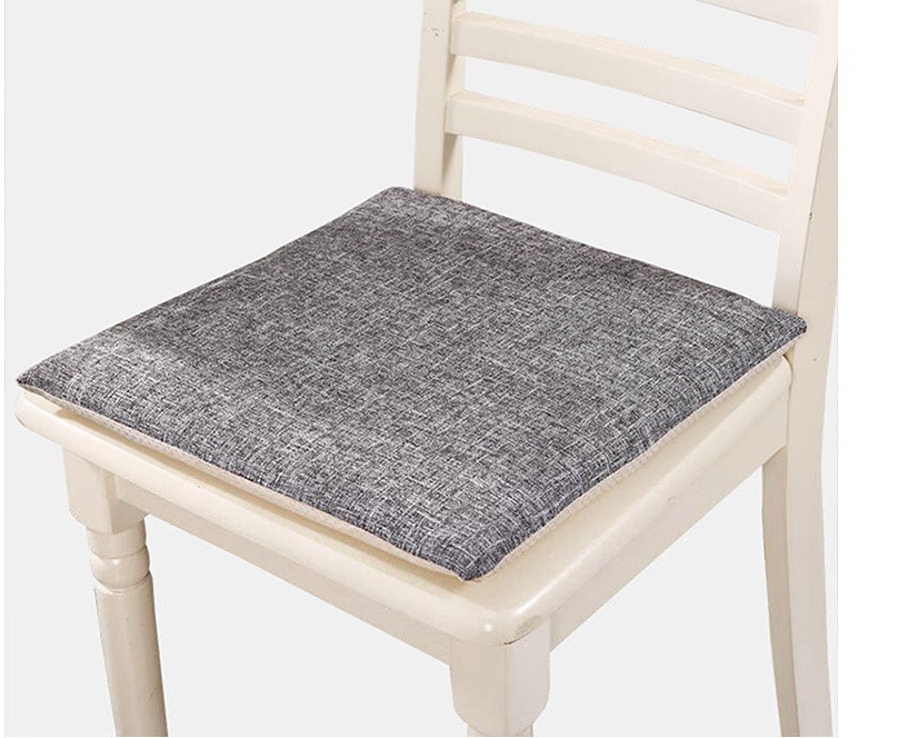 

Декоративная подушка на стул Foojo, 40*40см, темно-серый, SM100007507066