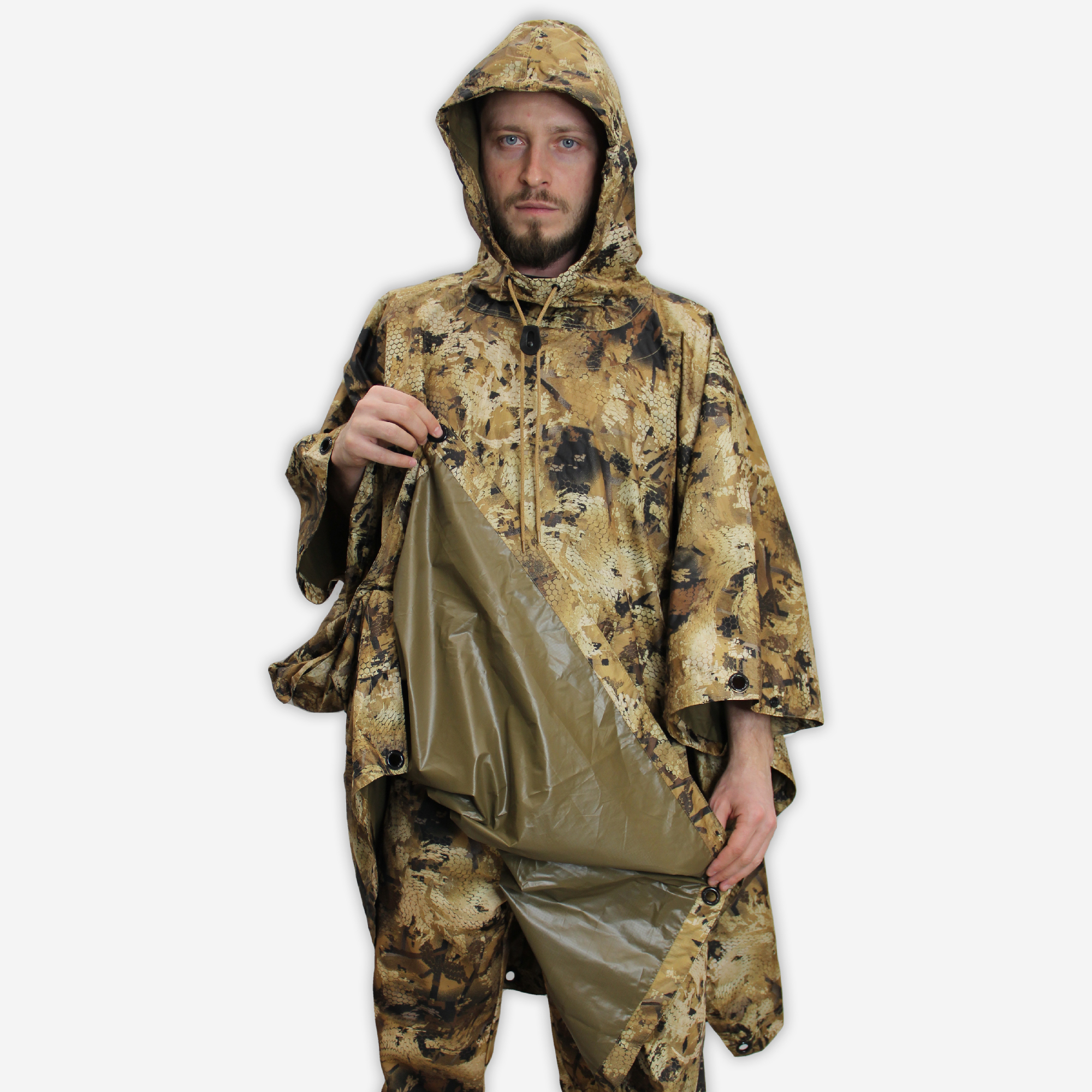 

Плащ для охоты Duck Mania Rain GEAR  175-185 см COMB, Rain GEAR