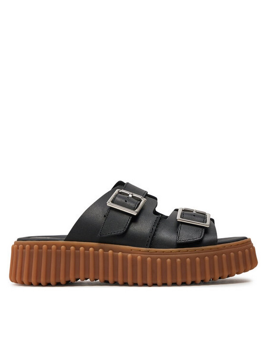 

Сабо женские Clarks Torhill Slide 26176428 черные 37.5 EU, Черный, Torhill Slide 26176428