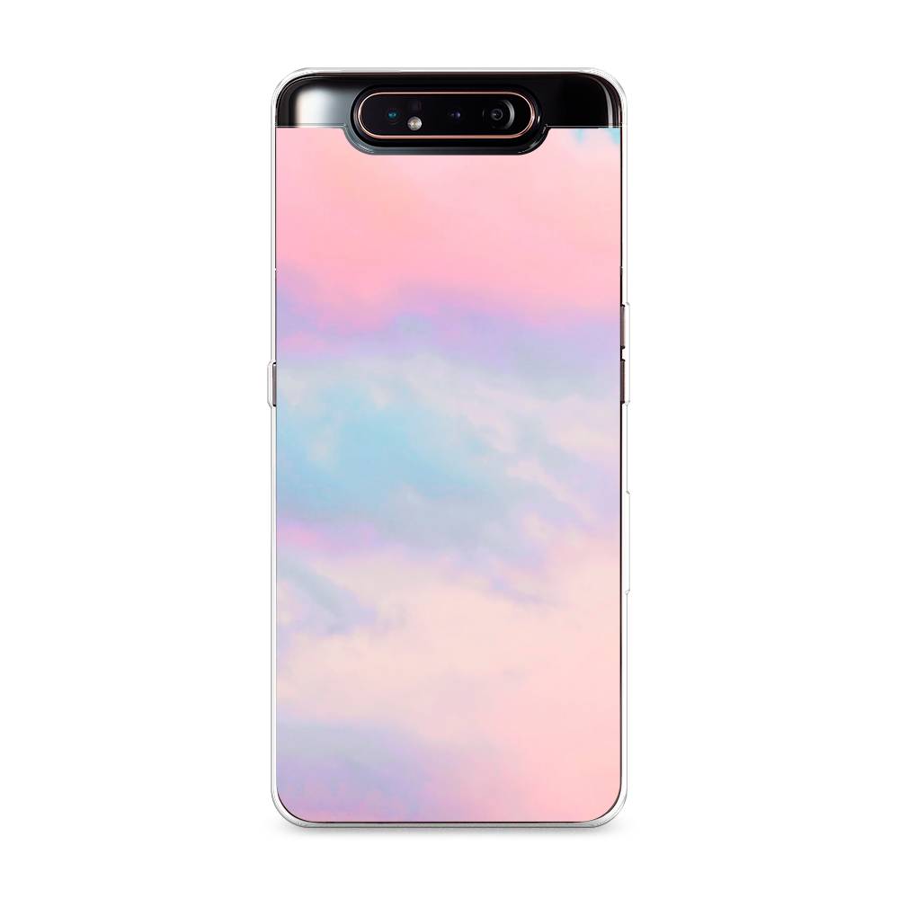 

Чехол Awog на Samsung Galaxy A80 "Розовые облака", Разноцветный, 28350-3