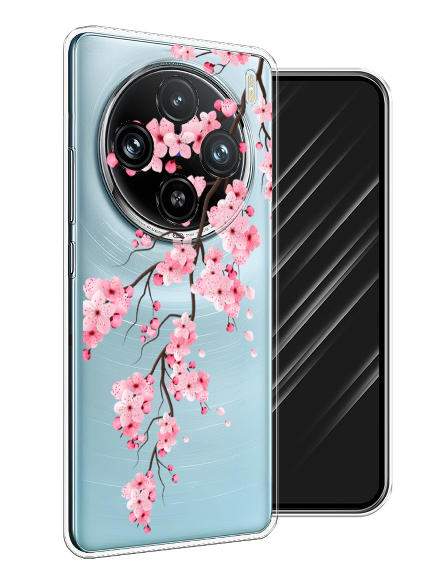 

Чехол Awog на Vivo X100 Pro "Розовая сакура", Розовый;белый;коричневый, 2611850-1