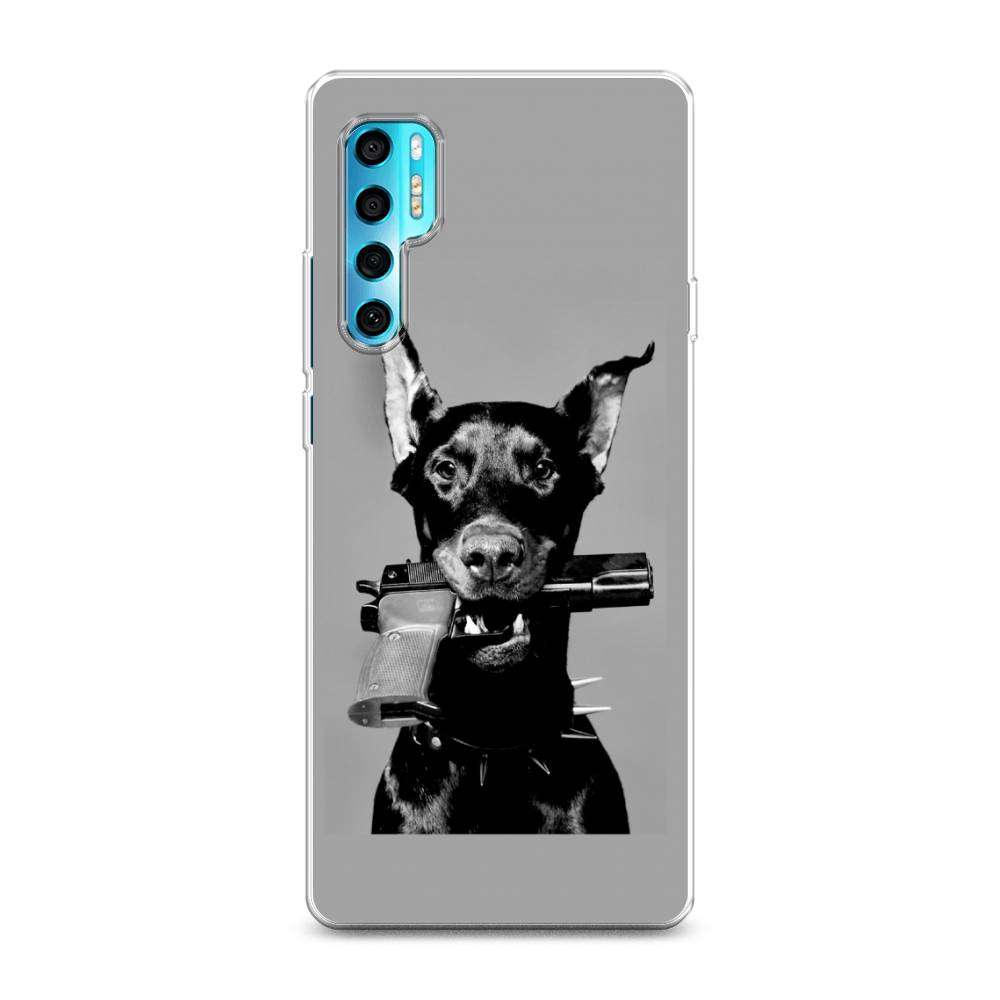 

Силиконовый чехол "Доберман" на TCL 20 Pro 5G, Разноцветный, 290850-1