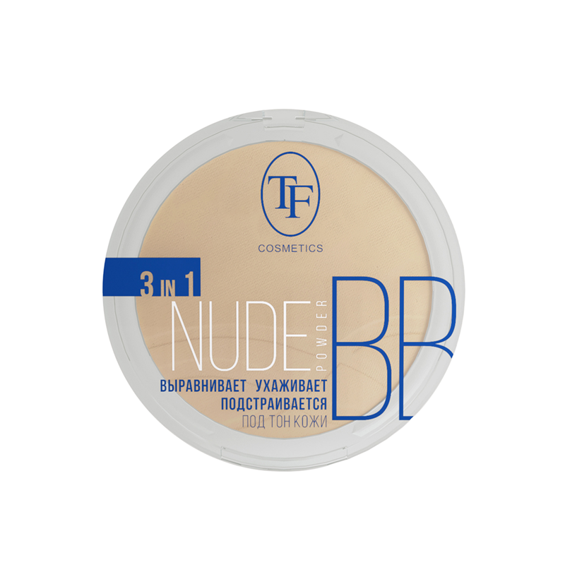 Компактная пудра для лица TF cosmetics Nude BB Powder 3in1, тон 05, 12 г enough основа тональная для лица collagen 3in1