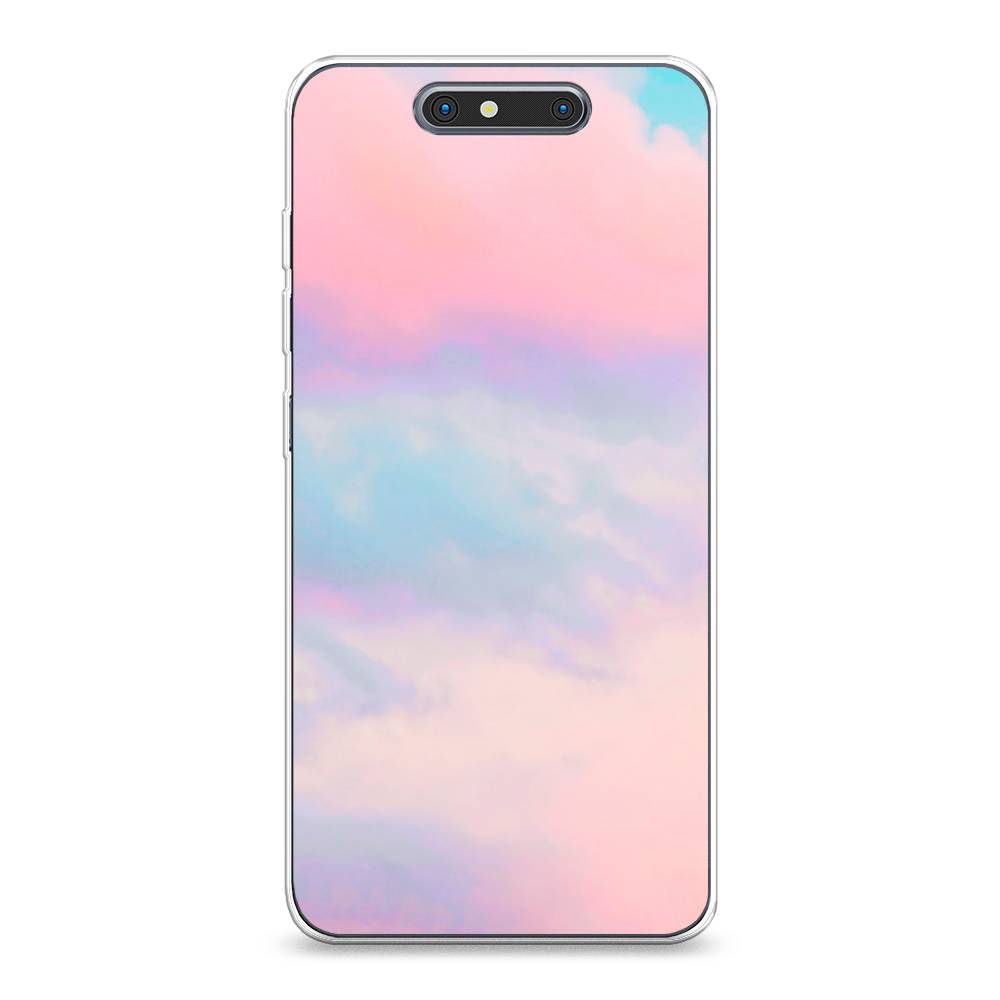 

Чехол Awog на ZTE Blade V8 / ЗТЕ Блэйд V8 "Розовые облака", Разноцветный, 131250-3