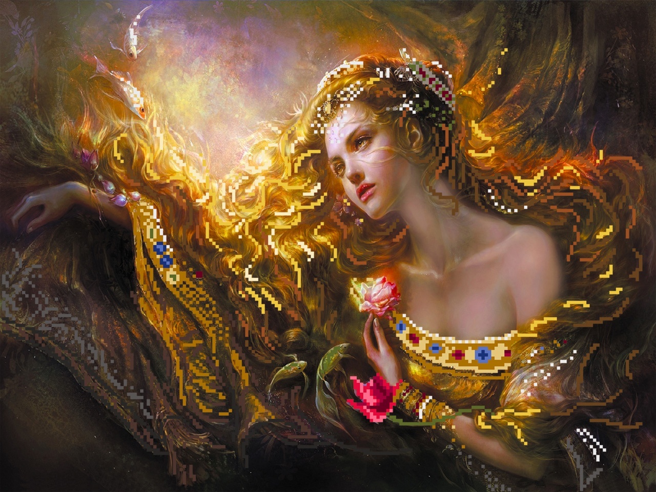 

Матренин посад 37*49 см, Стихия