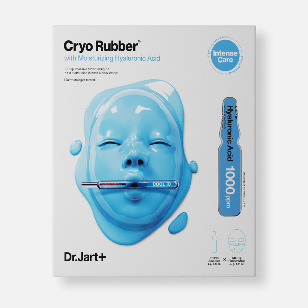 Маска для лица Dr. Jart+ Cryo Rubber With Moisturizing Hyaluronic Acid гиалуроновая, 44 г