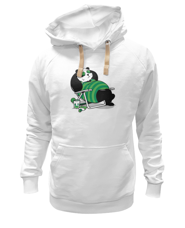 

Толстовка унисекс Printio Панда (panda) белая XL, Белый, Панда (panda)