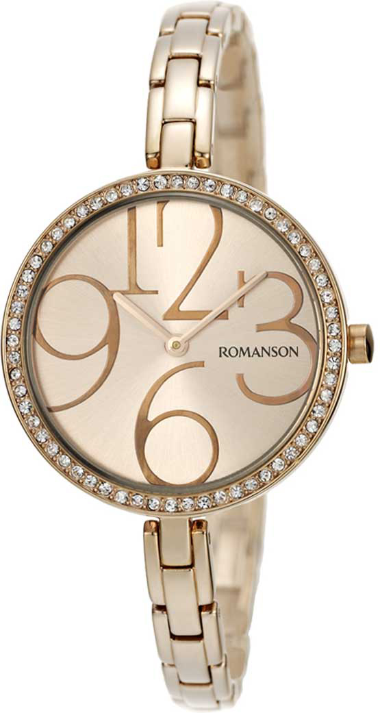 фото Наручные часы женские romanson rm7283qlr(rg)