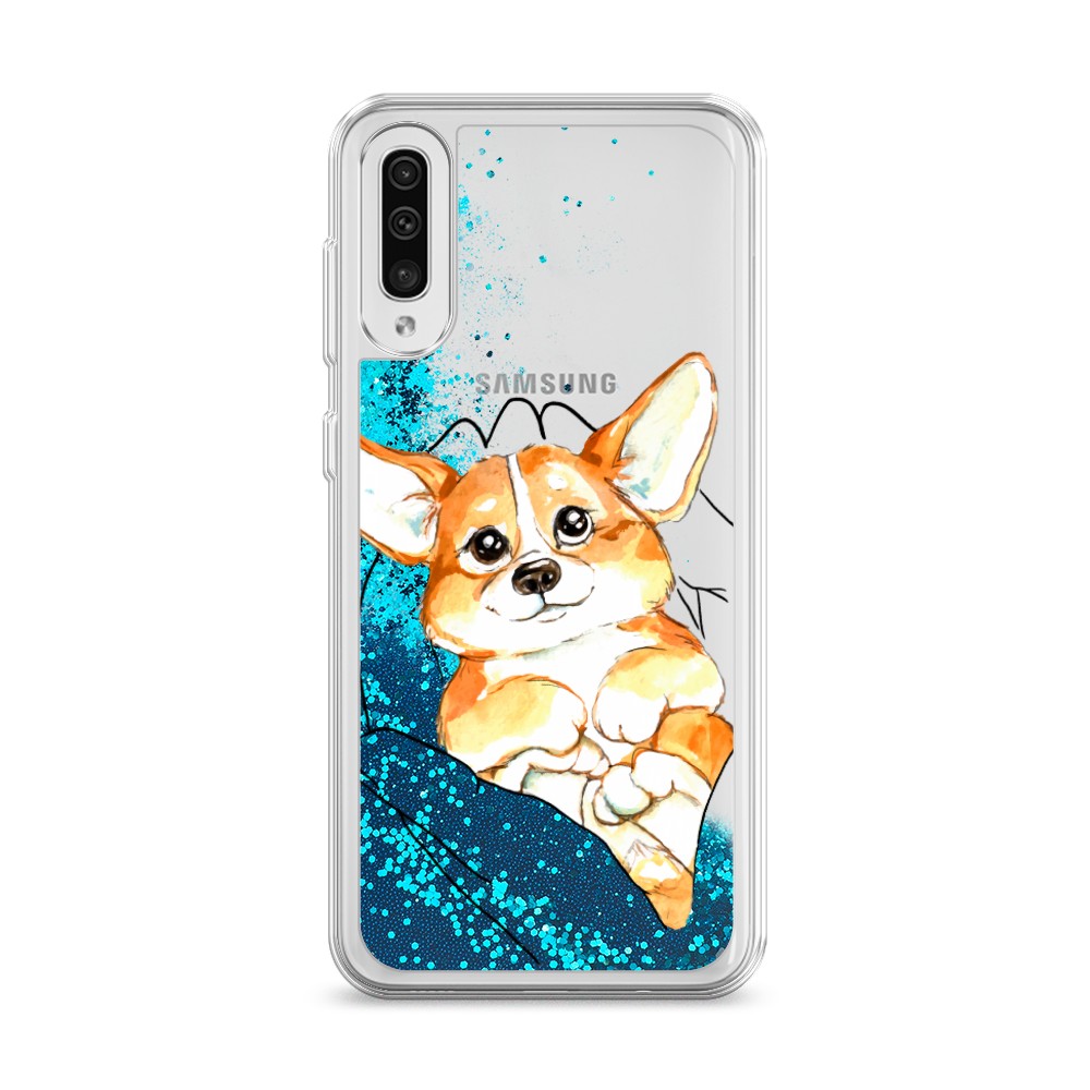 

Чехол Awog на Samsung Galaxy A50/A30S "Корги в ладошках", Разноцветный, 27793-1