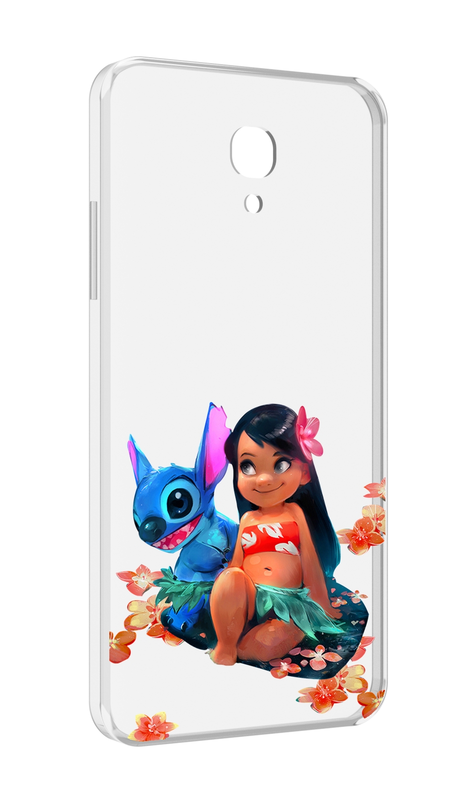 

Чехол MyPads лила-и-стич детский для Lenovo Vibe P2 5.5 (P2a42), Прозрачный, Tocco