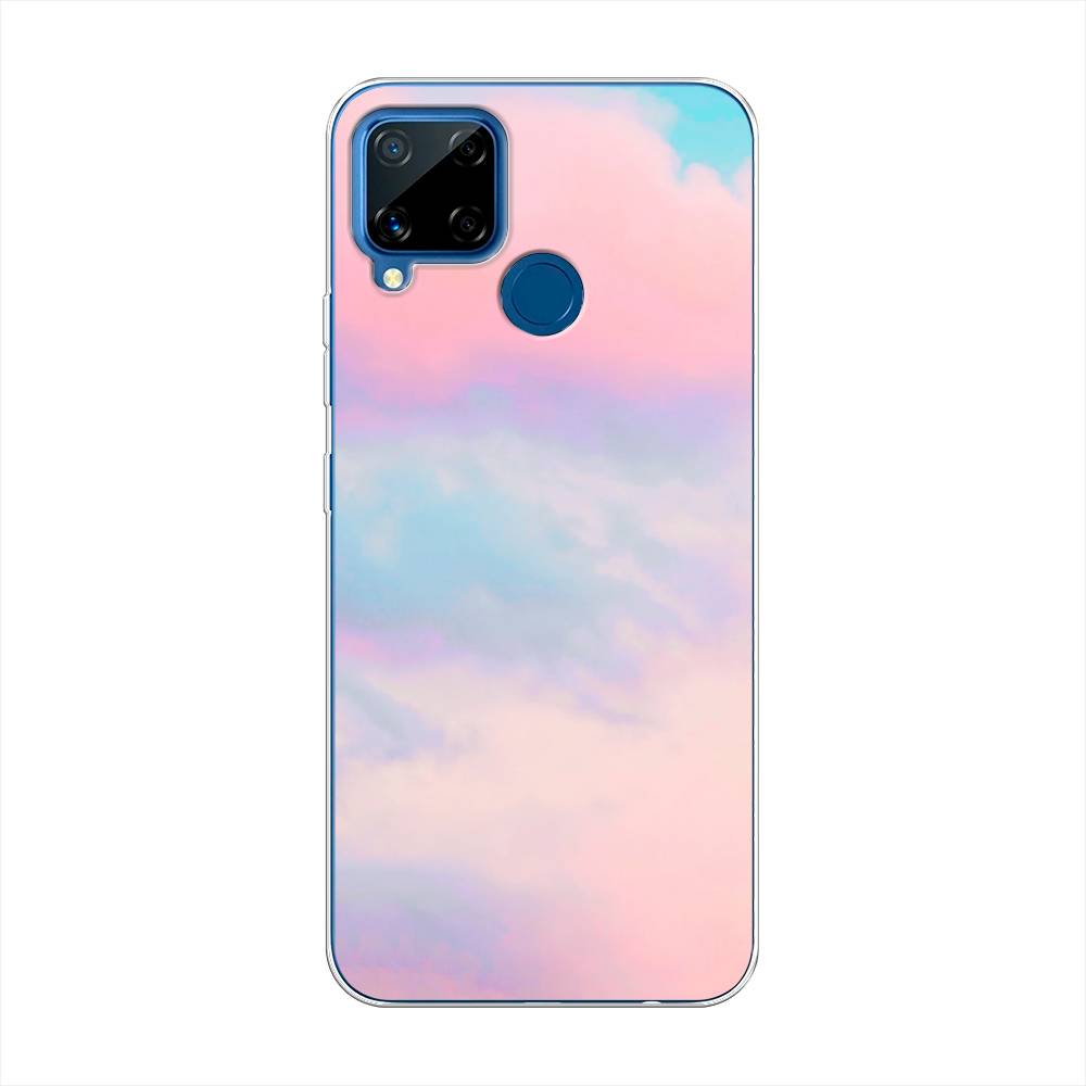 

Чехол Awog на Realme C15 "Розовые облака", Разноцветный, 255050-3