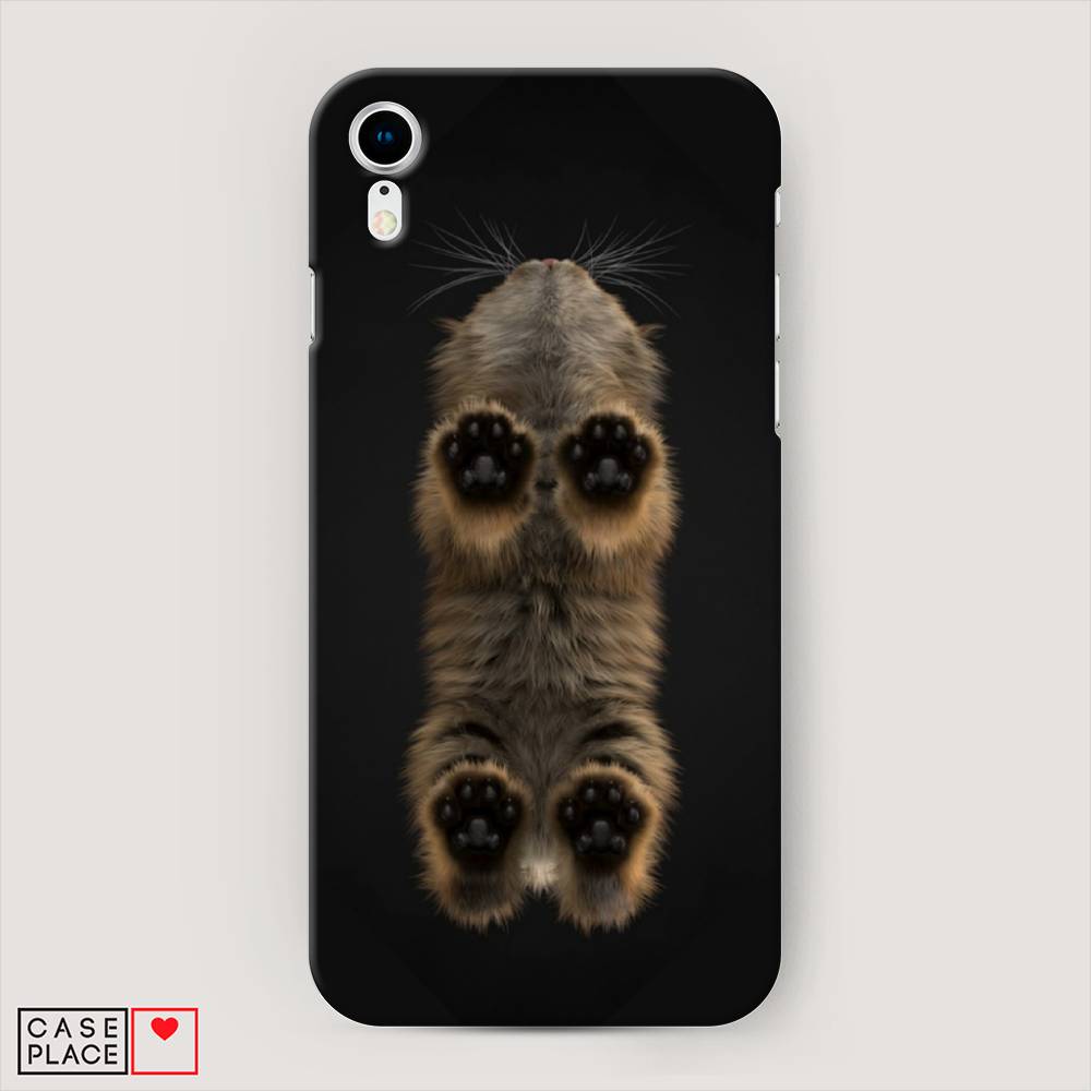 

Пластиковый чехол "Кошачьи лапки" на Apple iPhone XR (10R), 12020-1