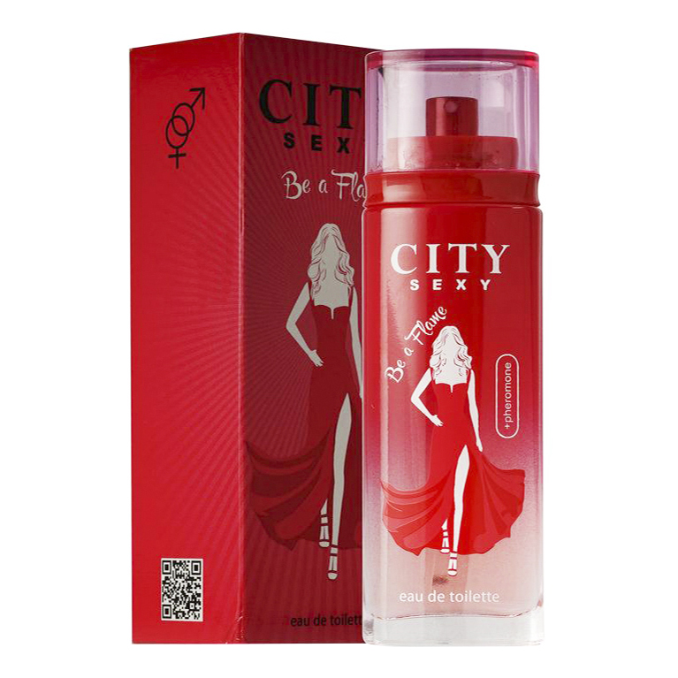 фото Туалетная вода женская city parfum sexy be a flame 60 мл