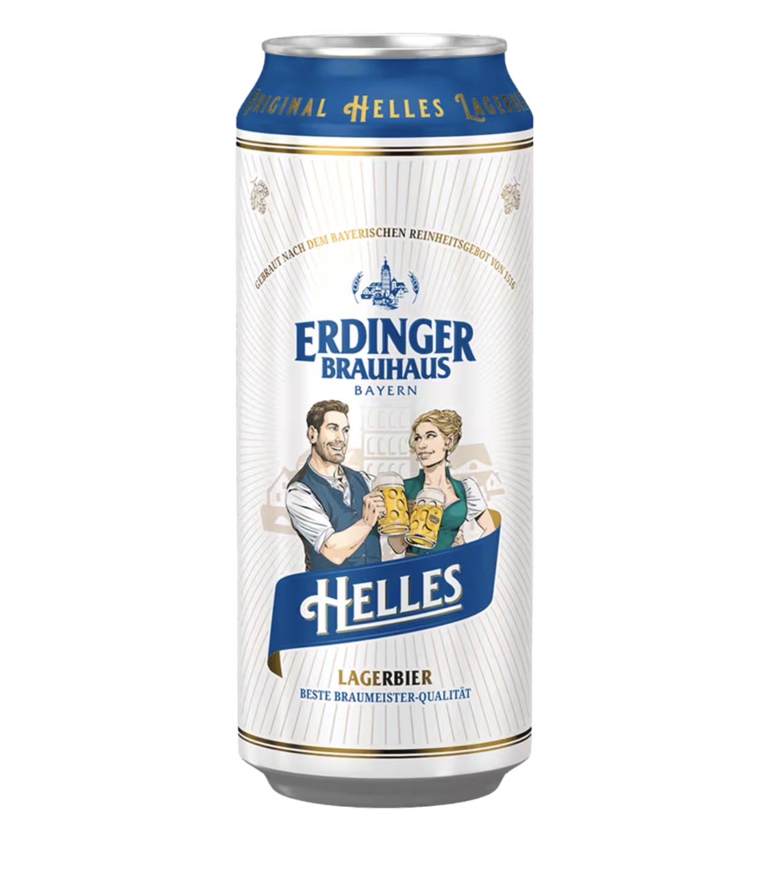 

Пиво Erdinger Helles ж/б 0,5 л, Светлое