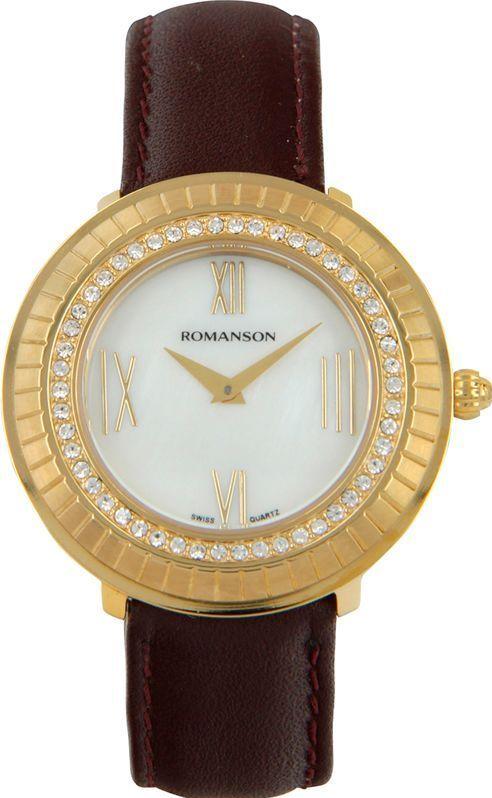 фото Наручные часы женские romanson rl0385tlg(wh)