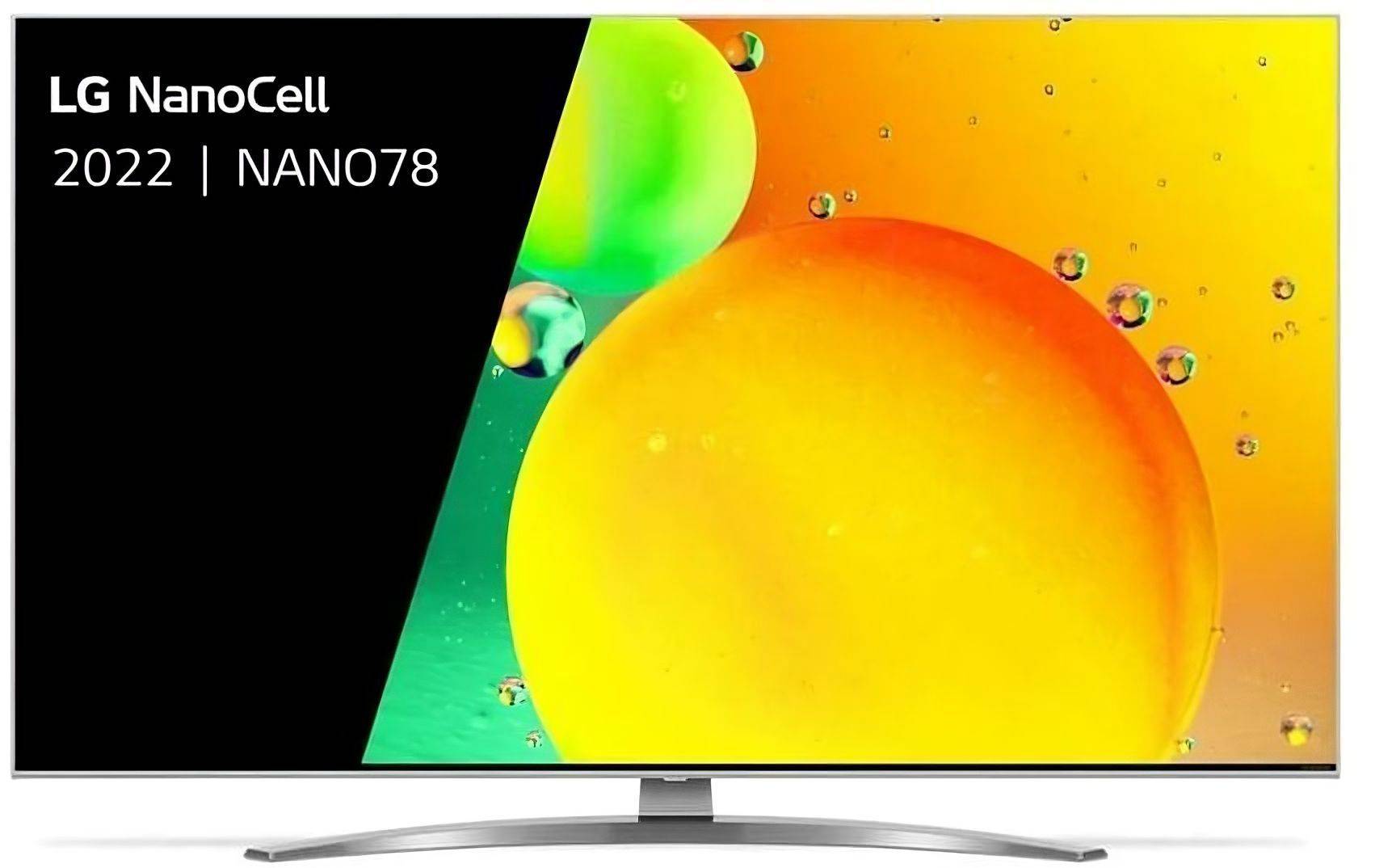 

Телевизор LG 55NANO786QA.ARUB, 55"(140 см), UHD 4K, Серебристый, 55NANO786QA.ARUB