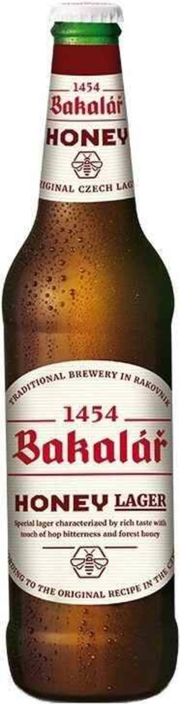 

Пиво Bakalar Medovy Special 0,5 л, Светлое