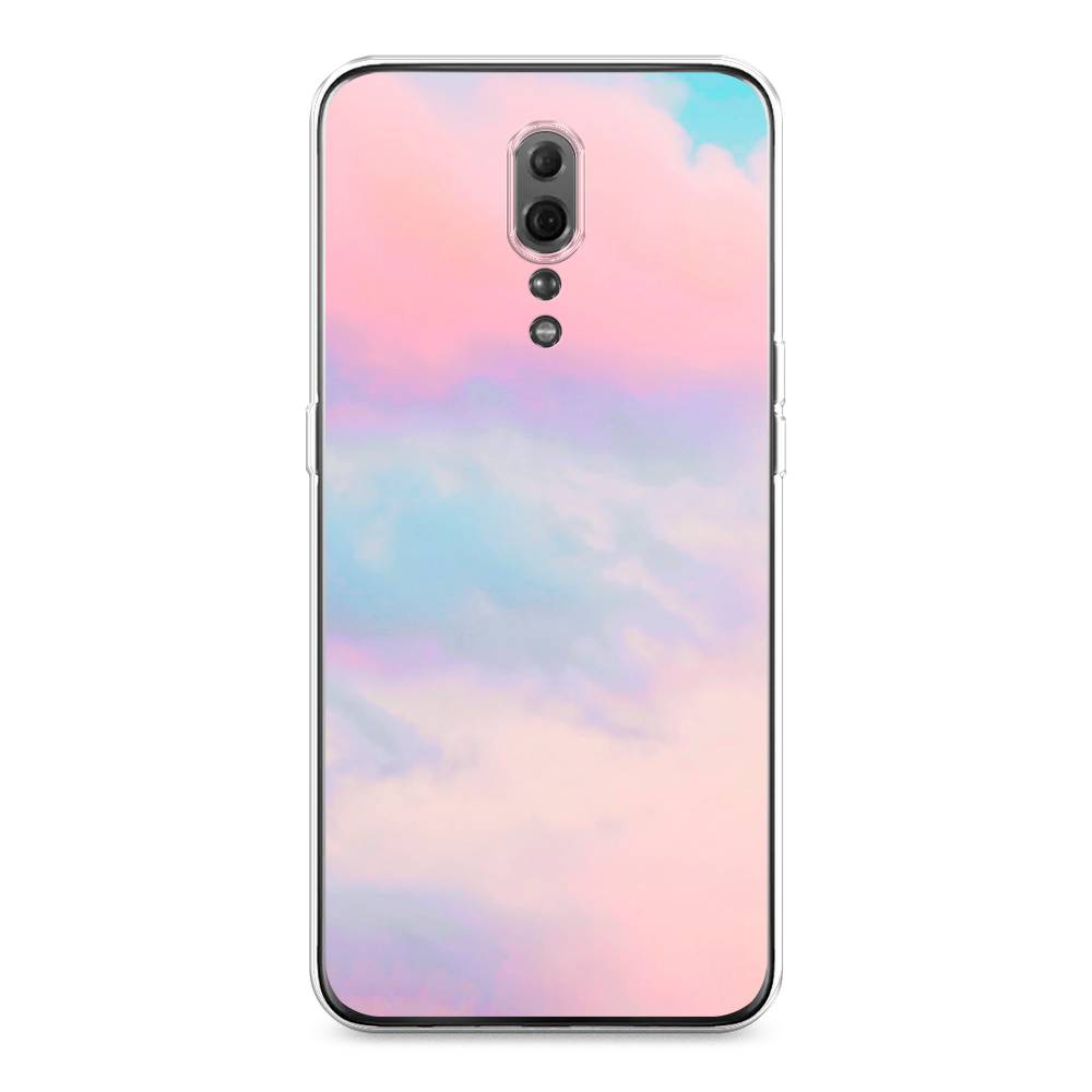 фото Чехол awog "розовые облака" для oppo reno z