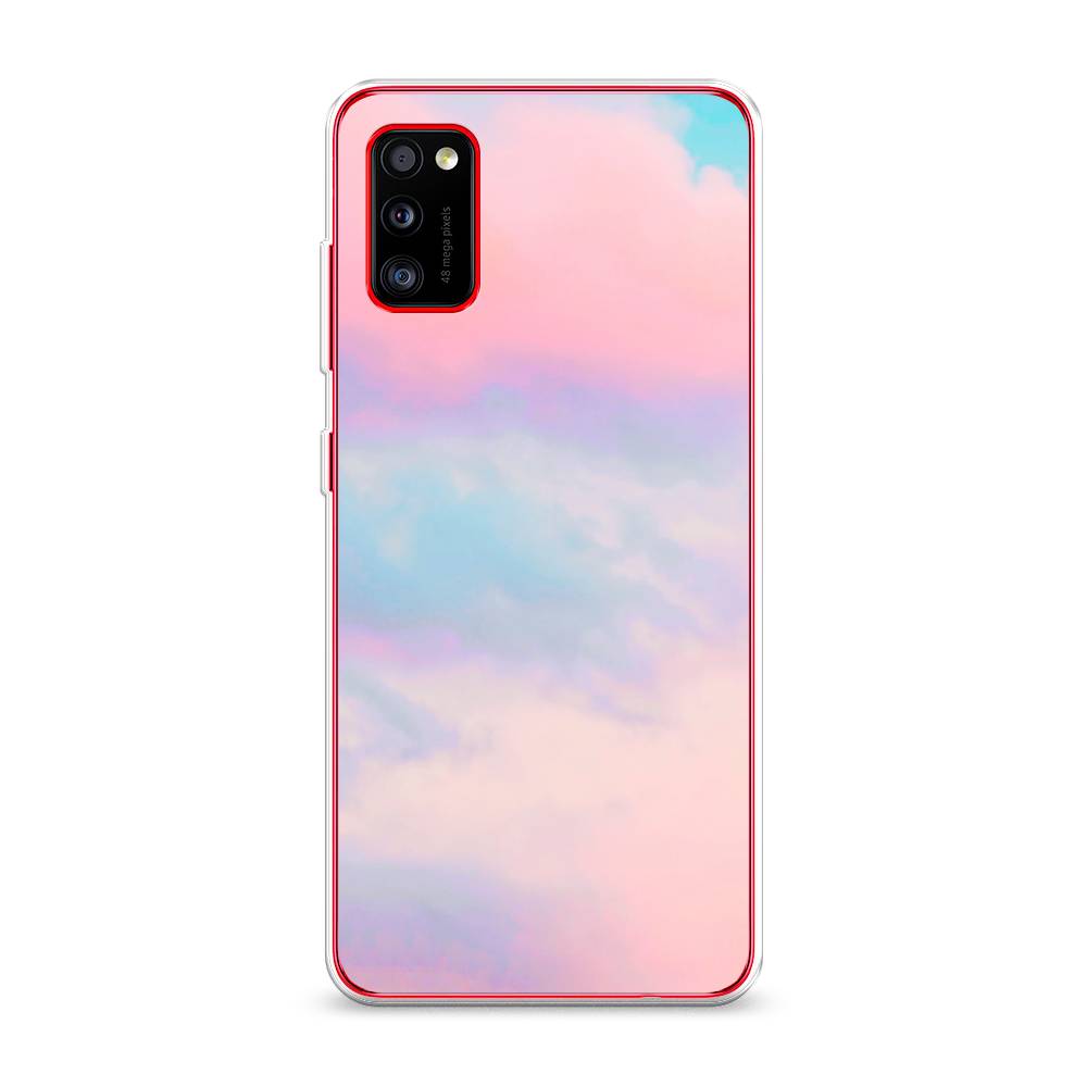 фото Чехол awog "розовые облака" для samsung galaxy a41