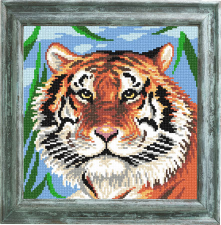 

Borovsky&Sons (страмин), Чарiвниця, Тигр, 25*25 см