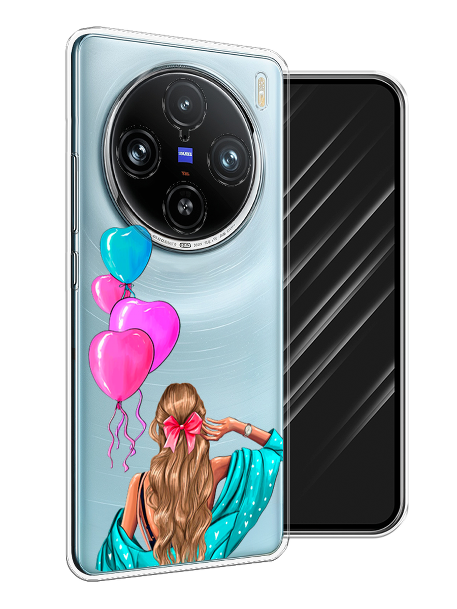 

Чехол Awog на Vivo X100 Pro "День Рождения", Голубой;розовый;бежевый, 2611850-1