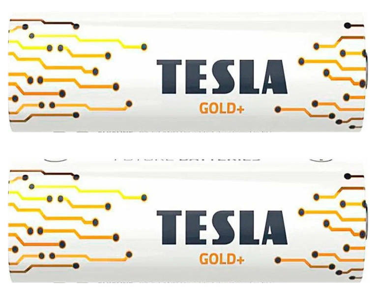 Батарейка C - Tesla Gold+ (2 штуки)