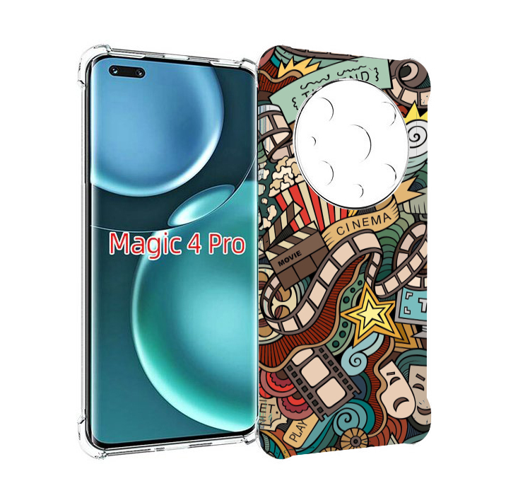 

Чехол MyPads любимое кино для Honor Magic4 Pro, Прозрачный, Tocco