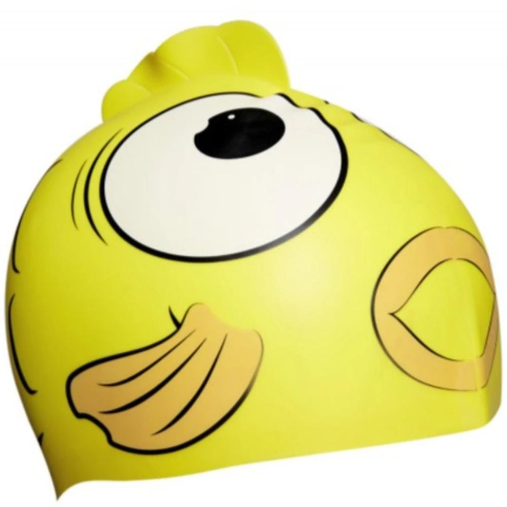 SPEEDO SEA SQUAD CHARACTER CAP шапочка дет (0003) желтый, one size