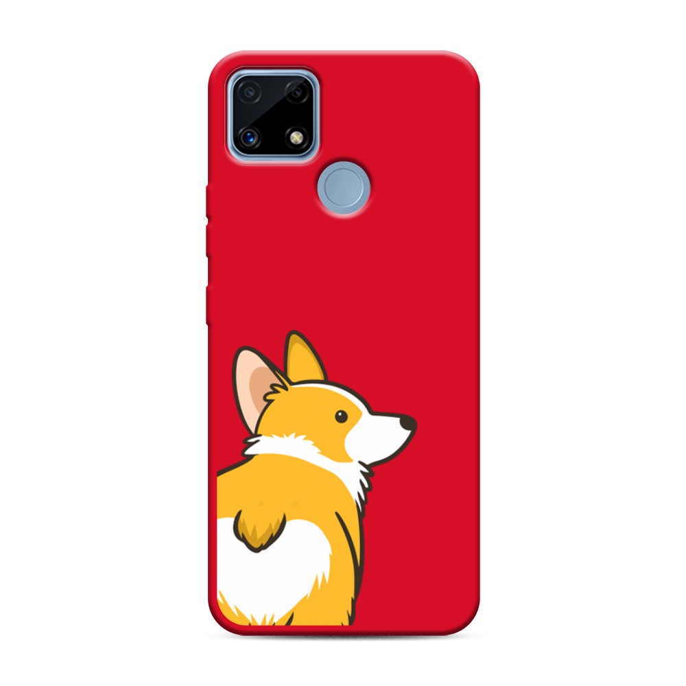 

Чехол Awog на Realme C25/C25s "Корги следуй за мной", Разноцветный, 256953-1