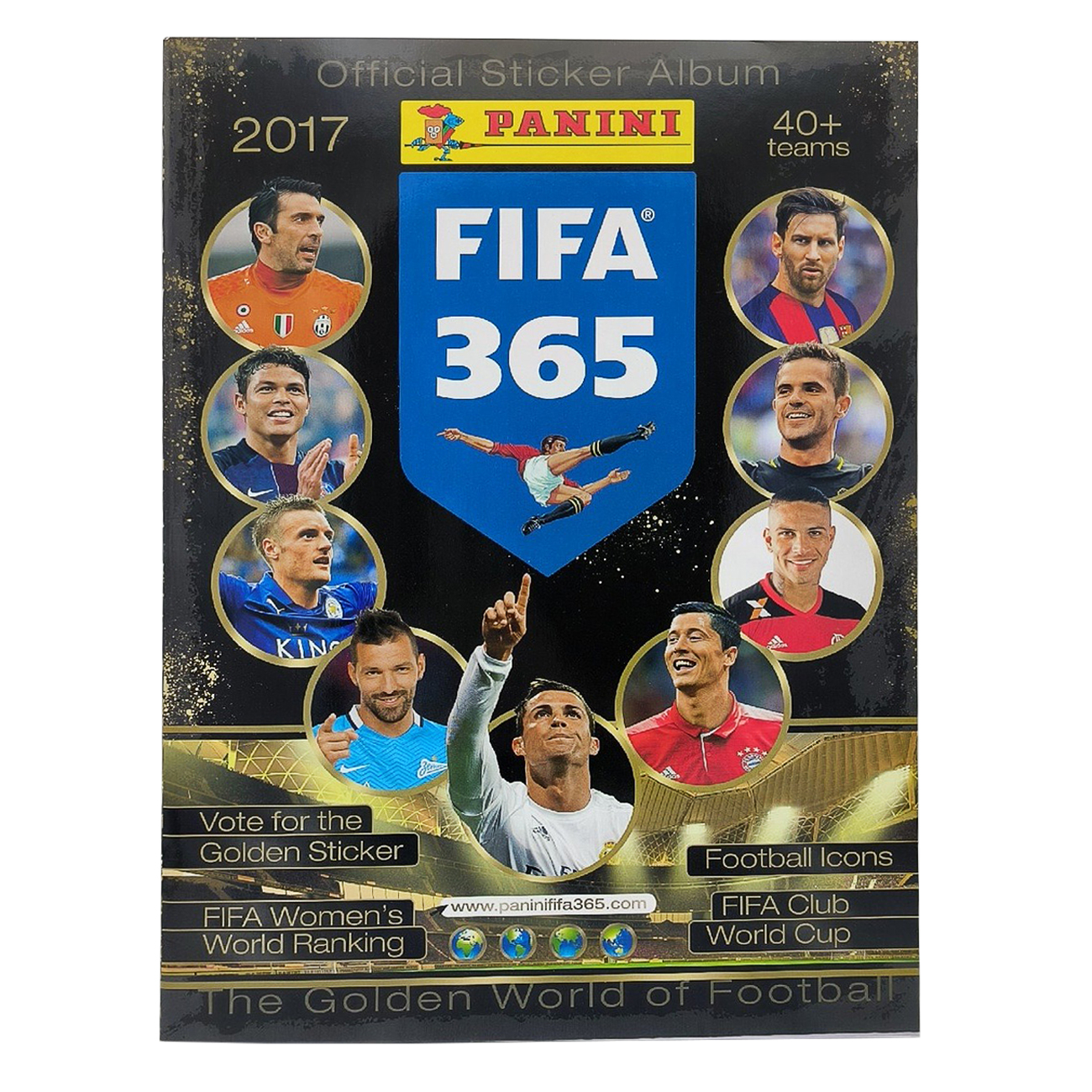 Альбом для наклеек Panini Fifa 365-2017