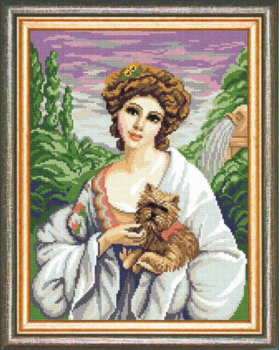 

Borovsky&Sons (страмин), Чарiвниця, Дама с собачкой, 30*40 см
