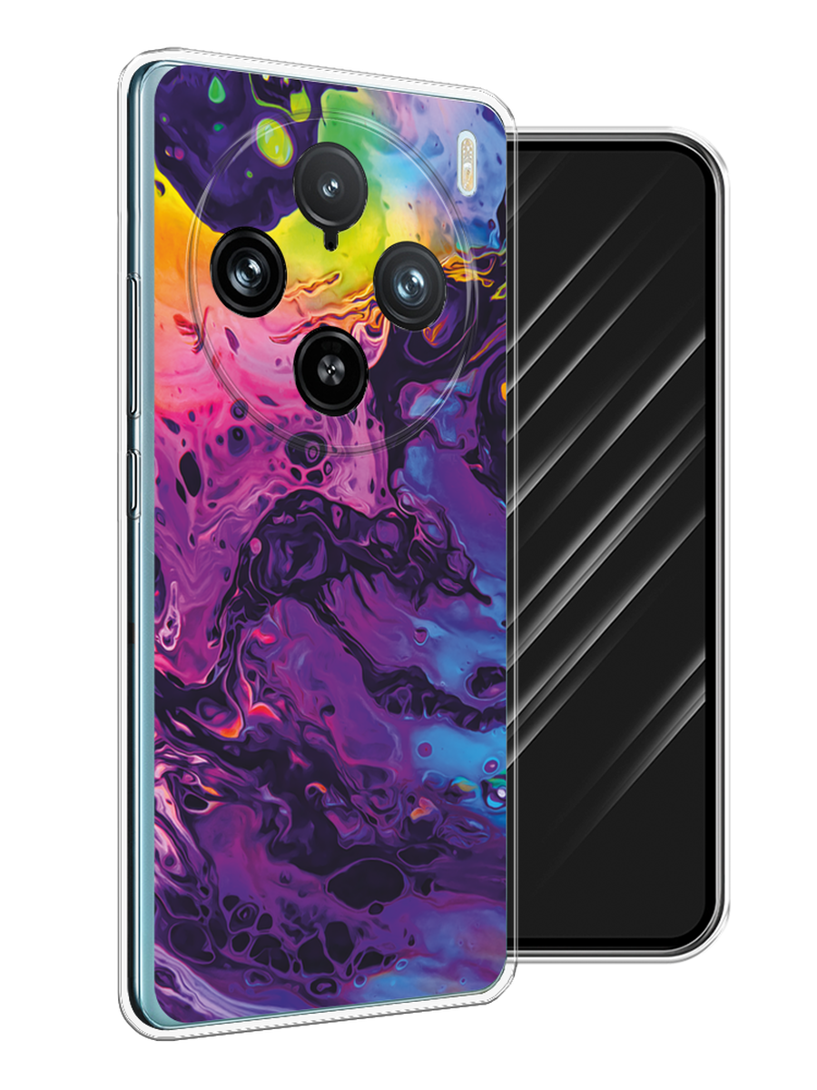 

Чехол Awog на Vivo X100 Pro "ACID fluid", Бордовый, 2611850-1