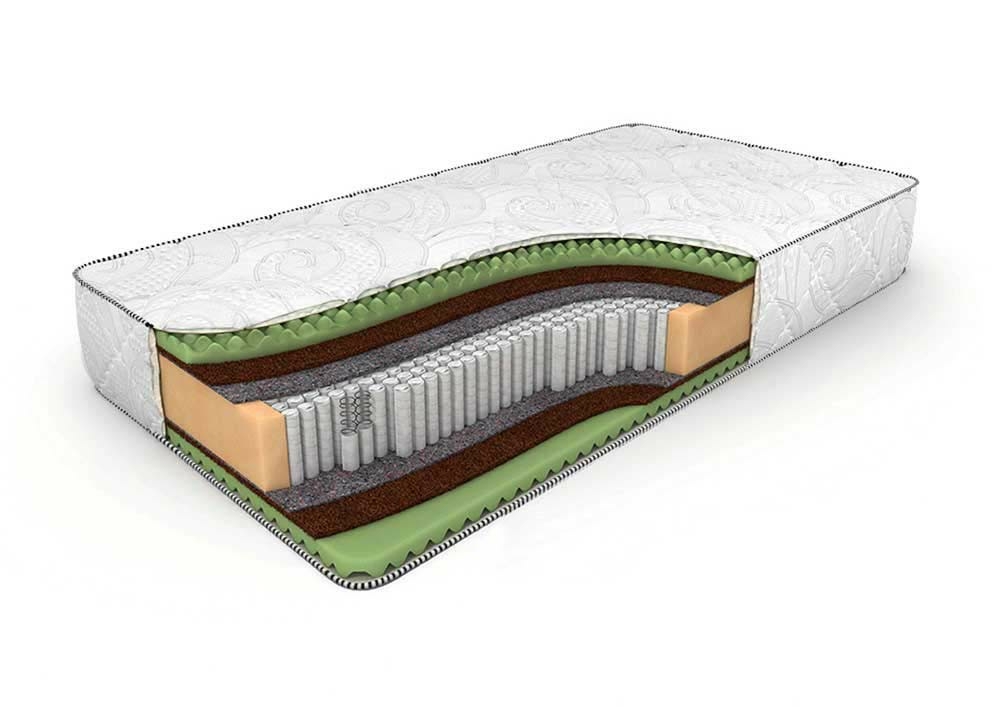 

Матрас Dreamline Space Massage S2000 115х190, Бежевый;белый;серый;серебристый, Space Massage S2000