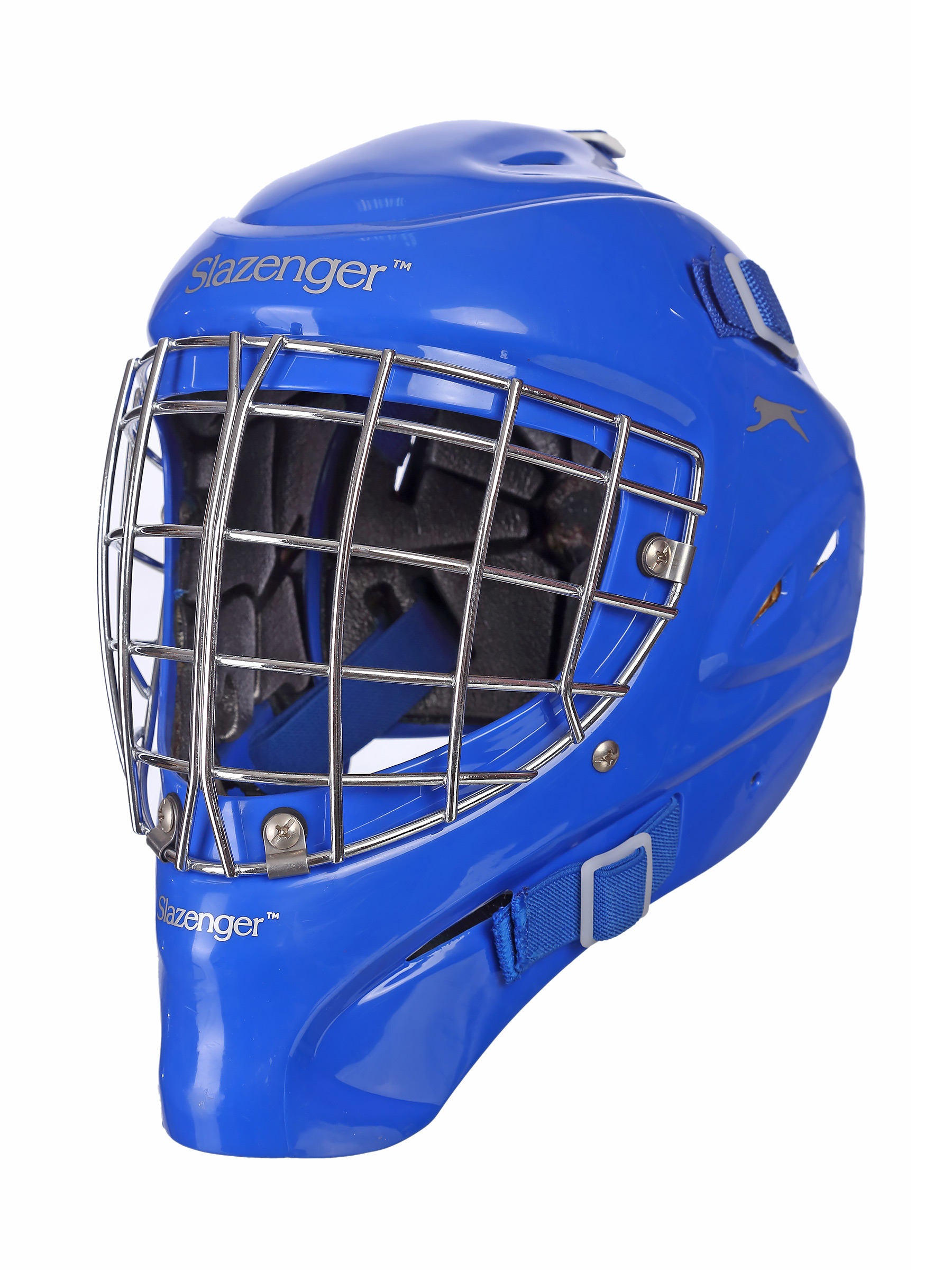 S HG PHANTOM ELITE HELMET - JUNIOR BLUE,  вратарский шлем (NC) синий, Junior