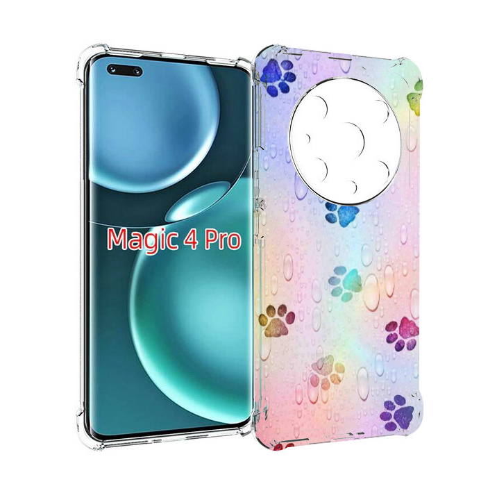 

Чехол MyPads лапки для Honor Magic4 Pro, Прозрачный, Tocco
