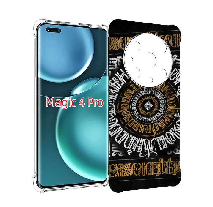 

Чехол MyPads лампас для Honor Magic4 Pro, Прозрачный, Tocco