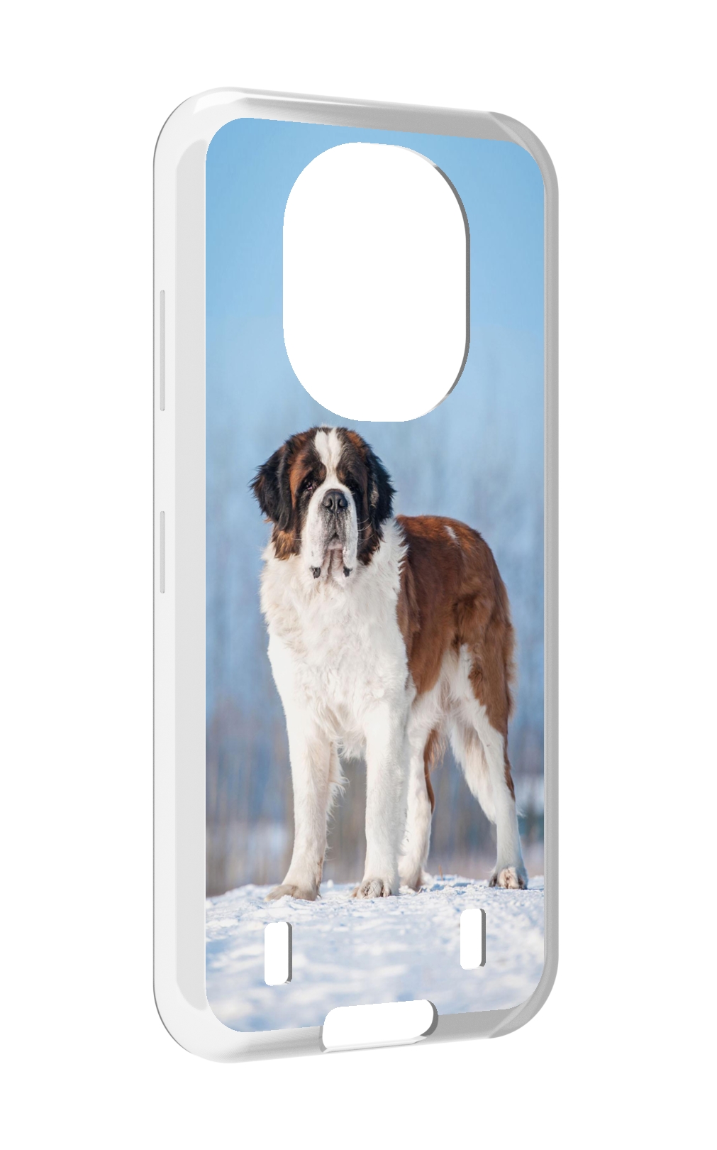 

Чехол MyPads сенбернар для Oukitel WP16, Прозрачный, Tocco