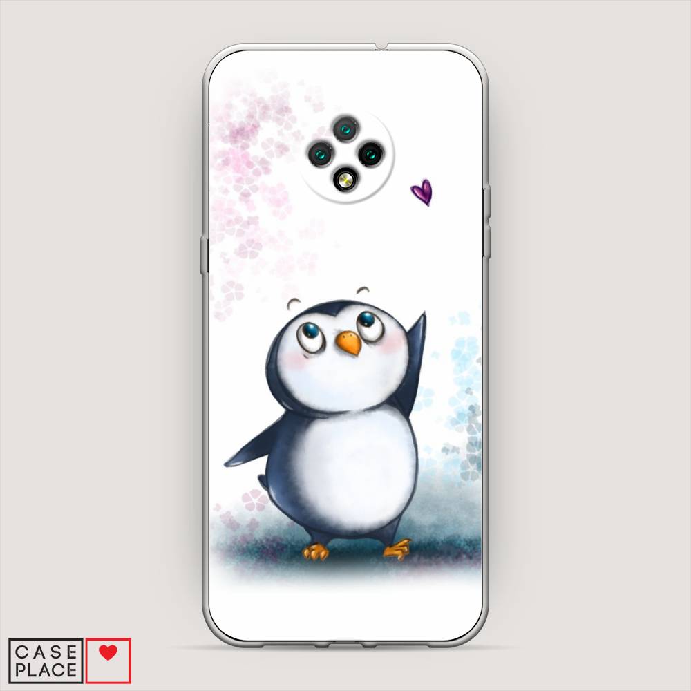 

Чехол Awog на Doogee X95 / Дуги X95 "Пингвин и сердечко", Разноцветный, 220850-1