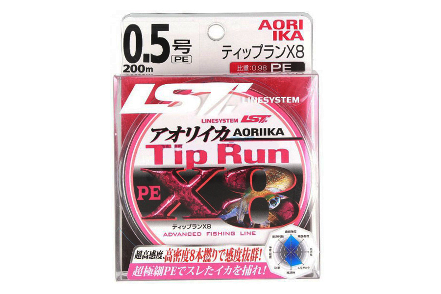 

Шнур LINESYSTEM Tip Run X8 #0.5 (200m)