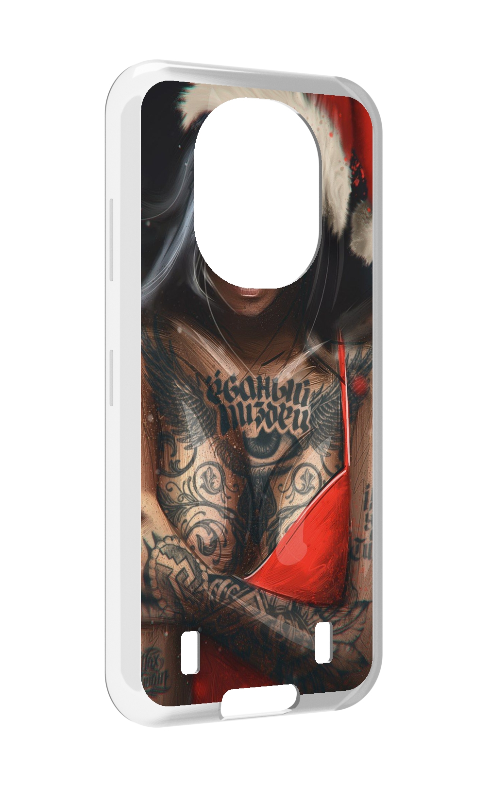 

Чехол MyPads санта-клаус-девушка для Oukitel WP16, Прозрачный, Tocco