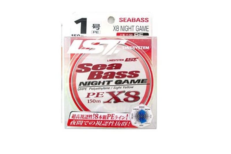 

Шнур LINESYSTEM Sea Bass X8 Night Game (150m)