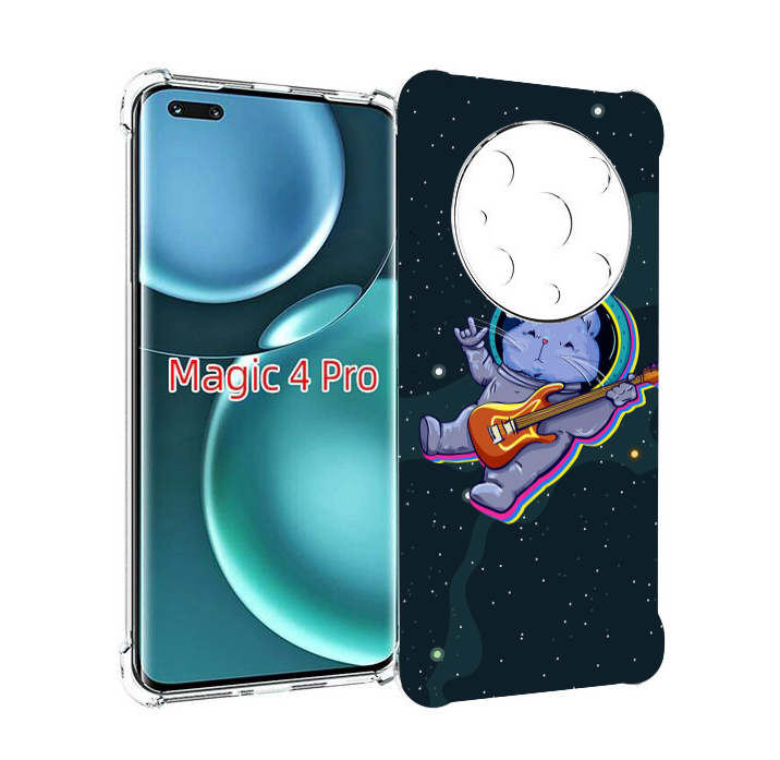 

Чехол MyPads крутой-хомяк-в-космосе для Honor Magic4 Pro, Прозрачный, Tocco