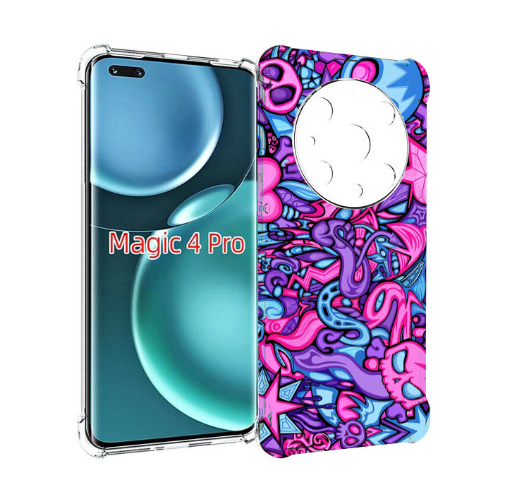 

Чехол MyPads крутой-паттерн для Honor Magic4 Pro, Прозрачный, Tocco