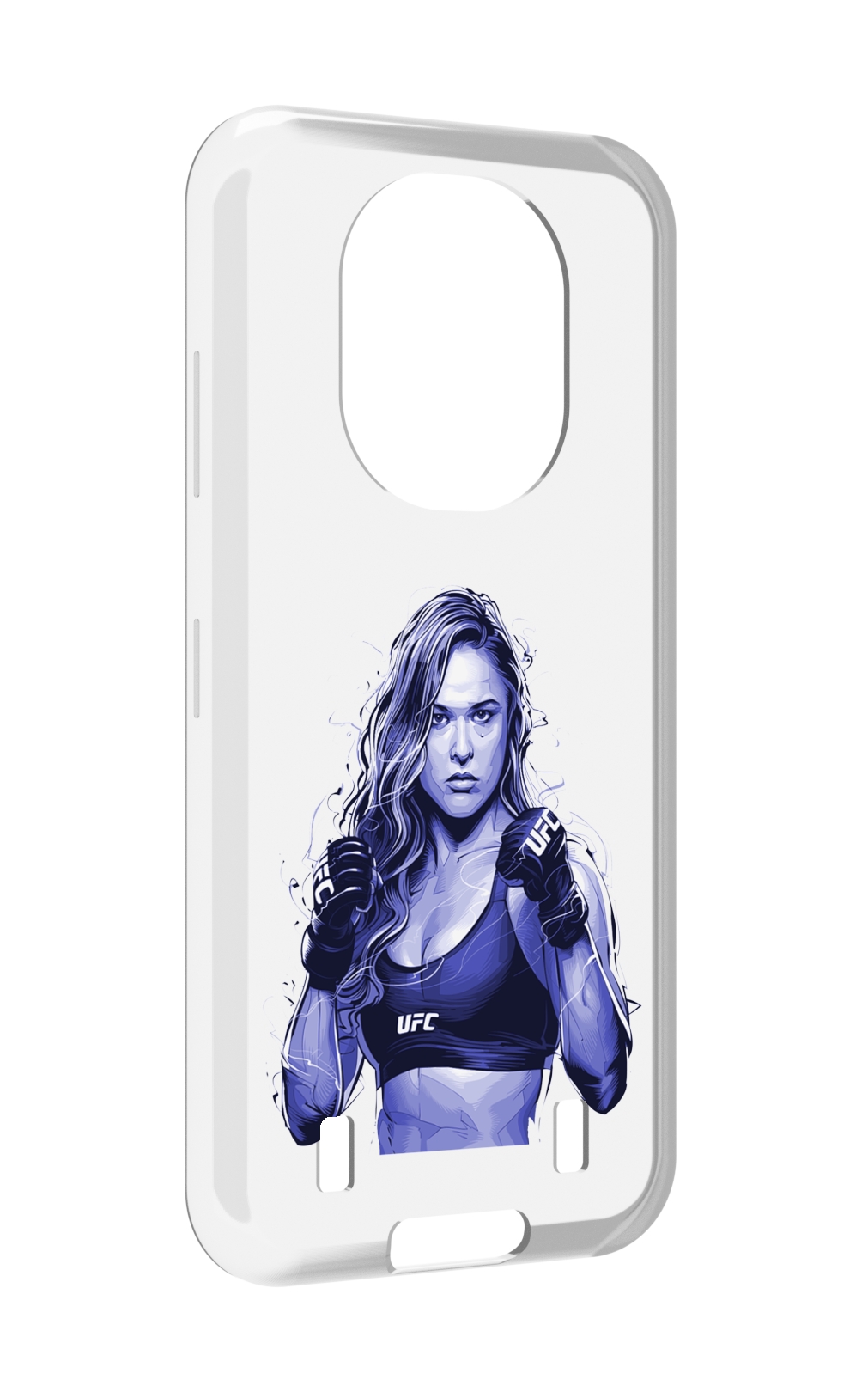 

Чехол MyPads ронда-роузи-юфс для Oukitel WP16, Прозрачный, Tocco