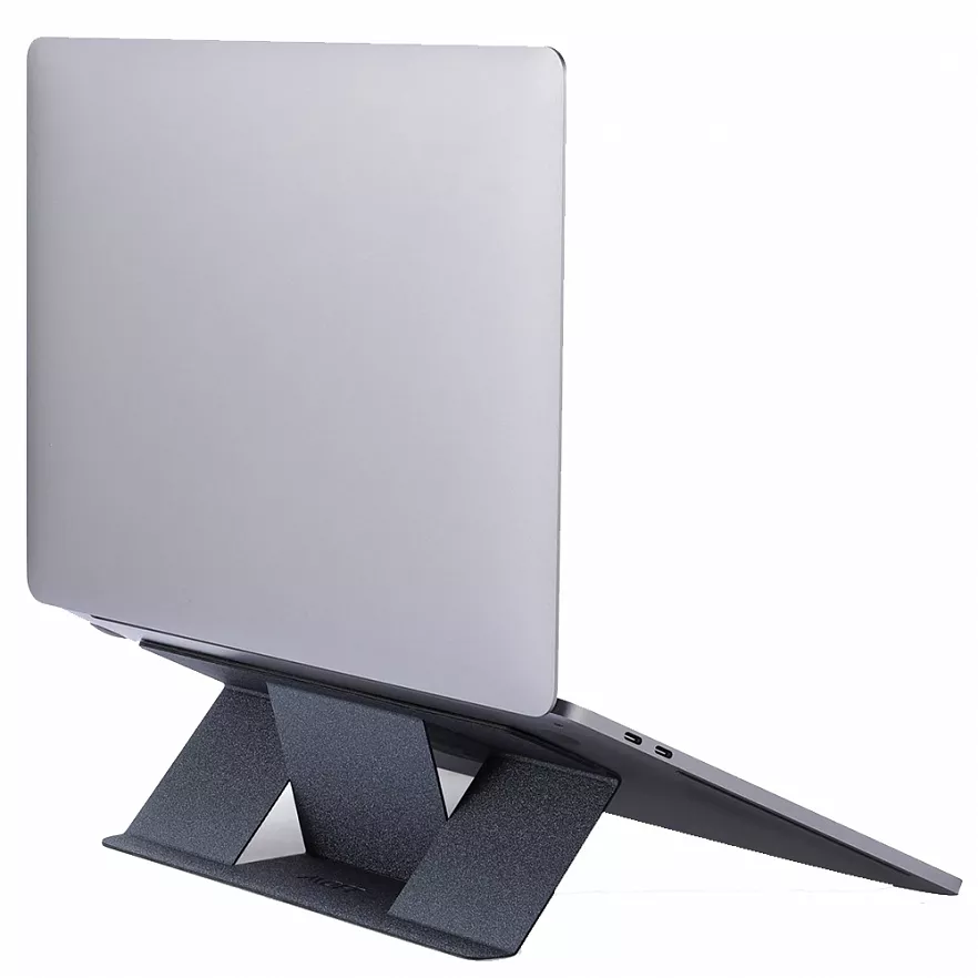 фото Подставка moft ultra-light and foldable adhesive stand pad for laptop (ms003-m-blk-en01)