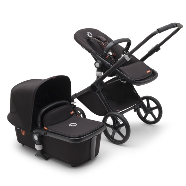 

Коляска 2 в 1 Bugaboo Fox Cub Complete Black/Midnight Black 100175001, Коляска 2 в 1 Bugaboo Fox Cub