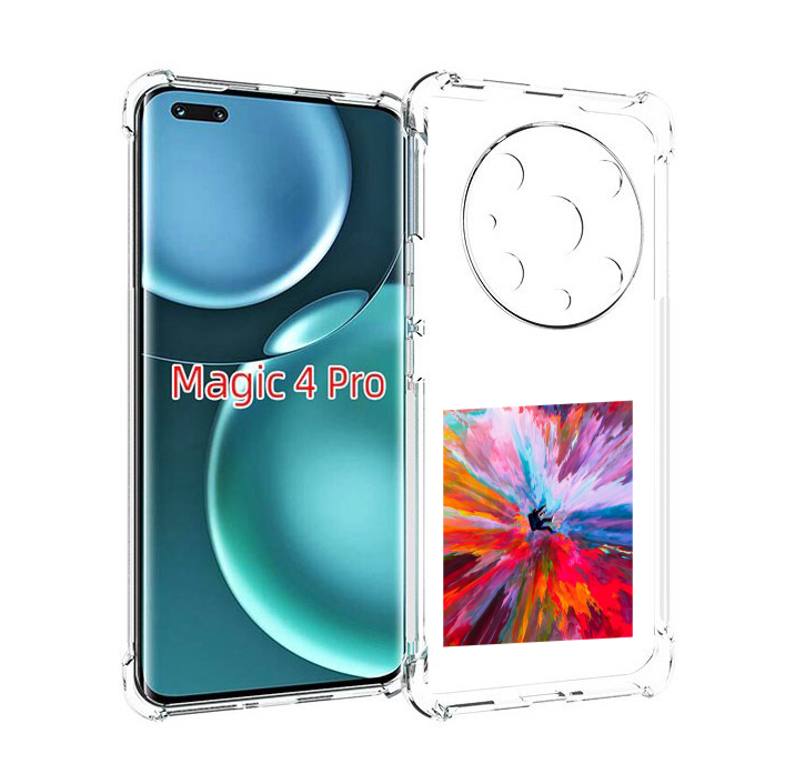 

Чехол MyPads красочный астранавт для Honor Magic4 Pro, Прозрачный, Tocco