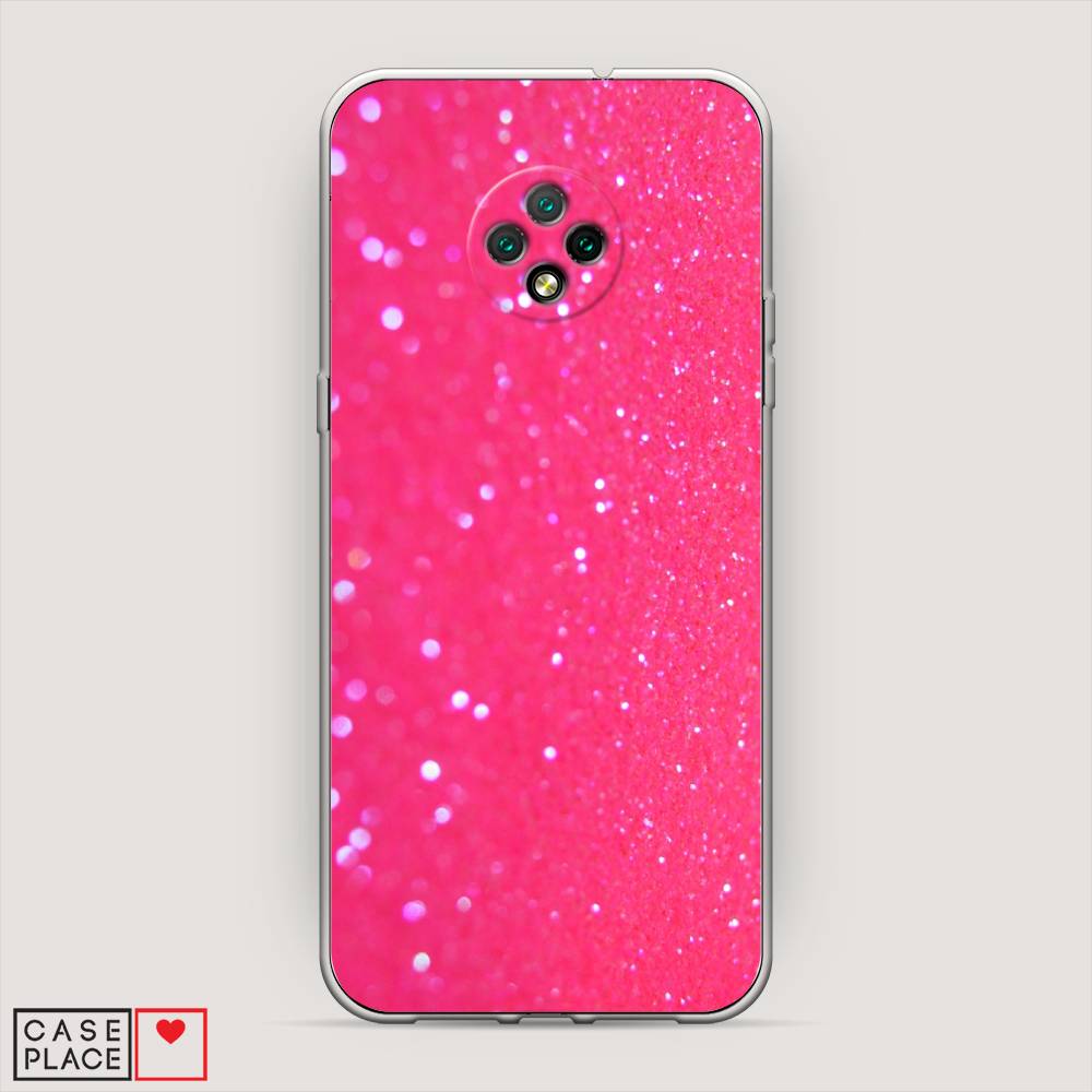 

Чехол Awog "Малиновые блестки рисунок" для Doogee X95