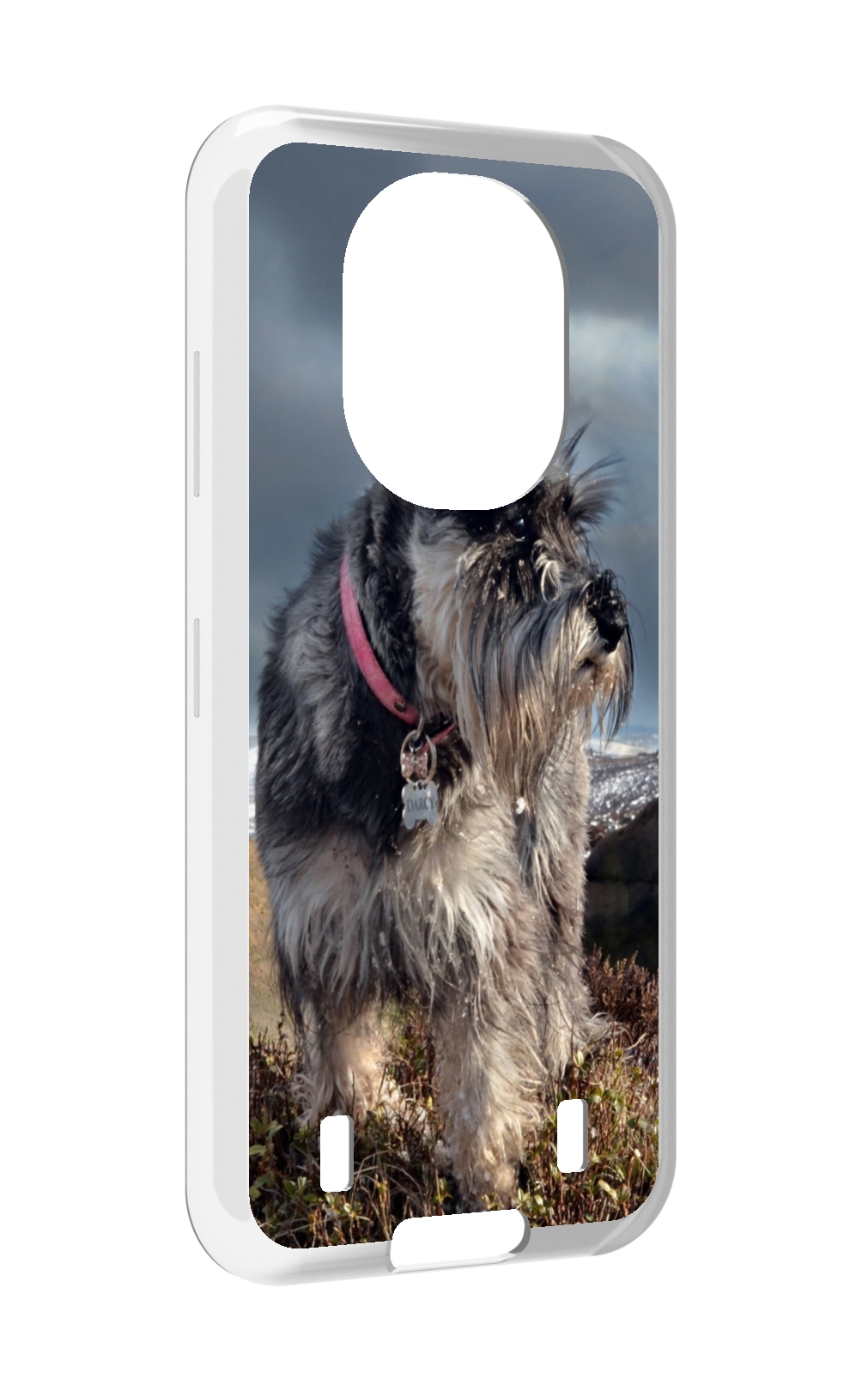 

Чехол MyPads ризеншнауцер 2 для Oukitel WP16, Прозрачный, Tocco